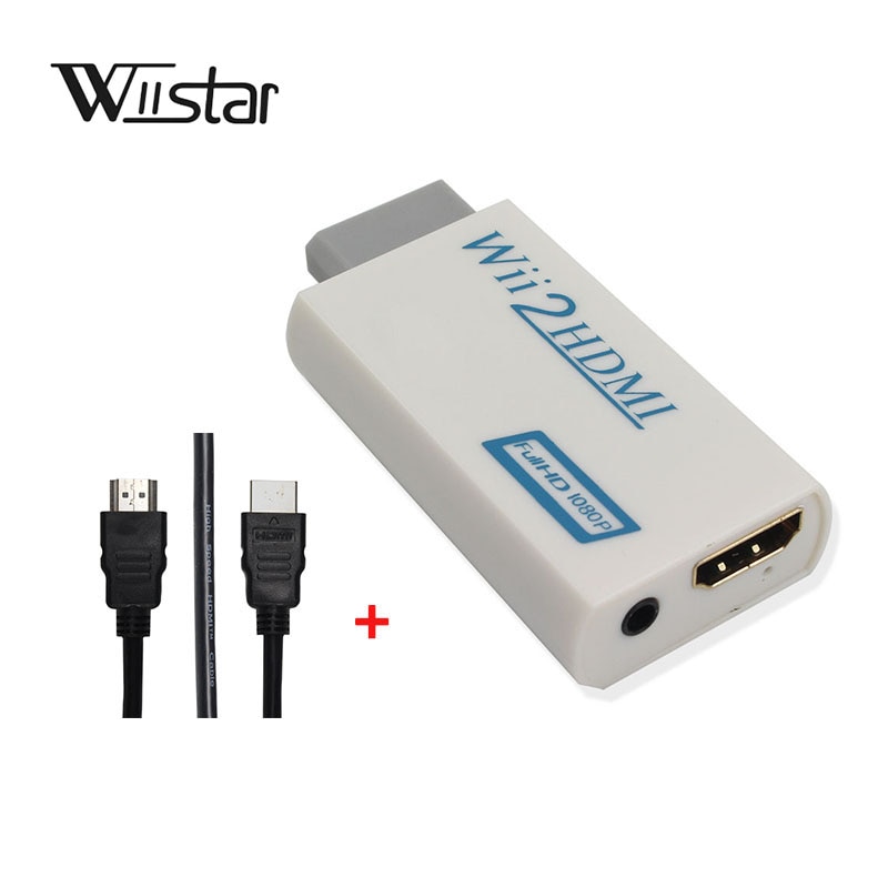 Wiistar Wii HDMI ȯ WII HDMI  HDMI ̺ wii2hdmi  